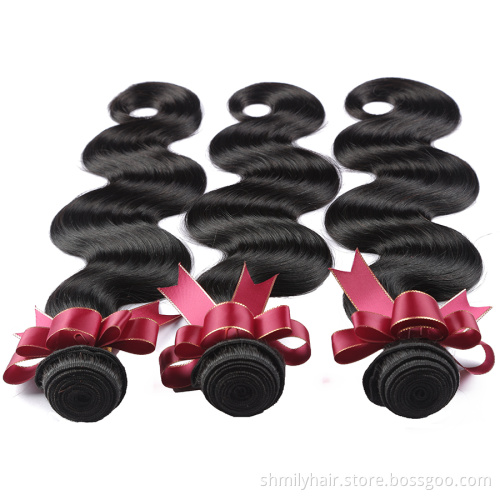 Double Drawn Virgin Hair Weave Bundle Raw Vietnamese Human Cuticle Aligned Hair Original Unprocessed Mink Vietnamese